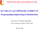 Bài giảng Kỹ thuật lập trình hệ cơ điện tử (Programming Engineering in Mechatronics) - Chapter III: Object-oriented programming in C++