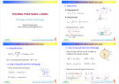 Bài giảng Cơ học kỹ thuật: Phương pháp năng lượng (Principles of Work and Energy)