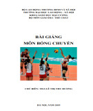 Bài giảng môn Bóng chuyền: Phần 2