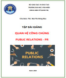 Tập bài giảng Quan hệ công chúng: Phần 2
