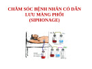 Bài giảng Chăm sóc bệnh nhân có dẫn lưu màng phổi