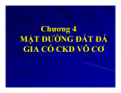 Bài giảng Xây dựng mặt đường ô tô: Chương 4 - Nguyễn Biên Cương