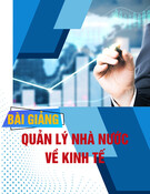 Bài giảng Quản lý nhà nước về kinh tế: Chương 5 - Trường ĐH Vinh