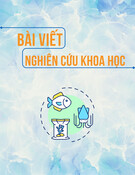 Ảnh hưởng của nhiệt độ và ammonia lên chất lượng ấu trùng cá hồng Mỹ (Sciaenops ocellatus) trong điều kiện biến đổi khí hậu