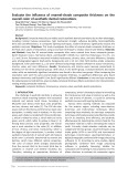 Evaluate the influence of enamel-shade composite thickness on the overall color of aesthetic dental restorations