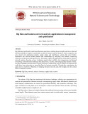 Big Data and business network analysis: Applications in management and optimization
