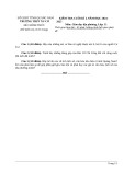 Đề thi học kì 1 môn Giáo dục địa phương lớp 11 năm 2024-2025 - Trường THPT Âu Cơ, Quảng Nam