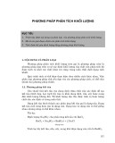 Phương pháp phân tích khối lượng (Thực hành Hóa phân tích định lượng)