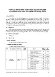 Phản xạ nhắm mắt và đo tốc độ dẫn truyền vận động của dây thần kinh VII ngoại biên