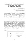 Khai thác yếu tố lịch sử, văn hóa trong việc định hướng tư duy học ngoại ngữ cho sinh viên ngành Ngôn ngữ Hàn tại Trường Đại học Kinh tế - Tài chính TP. Hồ Chí Minh