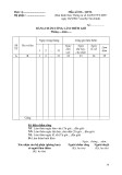 Mẫu Bảng chấm công làm thêm giờ (Ban hành theo Thông tư số 24/2017/TT-BTC)