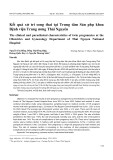 Kết quả xử trí song thai tại Trung tâm Sản phụ khoa Bệnh viện Trung ương Thái Nguyên