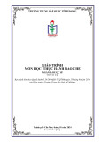 Giáo trình Thực hành bào chế (Ngành: Dược sĩ - Trình độ: Trung cấp) - Trường Trung cấp Quốc tế Mekong