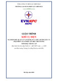 Giáo trình Khí cụ điện (Ngành: Quản lý vận hành, sửa chữa đường dây và trạm biến áp có điện áp 110kV trở xuống - Trình độ: Trung cấp) - Trường Cao đẳng Điện lực miền Bắc