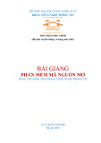 Bài giảng Phần mềm mã nguồn mở