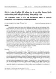 Giá trị của độ phân bố hồng cầu trong tiên lượng bệnh nhân viêm phổi mắc phải cộng đồng nhập viện