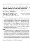 Đánh giá kết quả hồi sức bệnh nhân chết não hiến tụy tiềm năng tại Bệnh viện Trung ương Quân đội 108