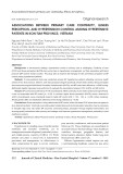 Associations between primary care continuity, illness perception, and hypertension control among hypertensive patients in Kon Tum province, Vietnam