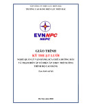 Giáo trình Kỹ thuật lưới (Ngành: Quản lý vận hành, sửa chữa đường dây và trạm biến áp có điện áp 110kV trở xuống - Trình độ: Cao đằng) - Trường Cao đẳng Điện lực miền Bắc