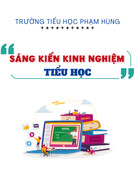Sáng kiến kinh nghiệm Tiểu học: Một số biện pháp chỉ đạo nhằm nâng cao chất lượng dạy và học thông qua công tác dự giờ thăm lớp của Ban Giám hiệu trường Tiểu học Phạm Hùng
