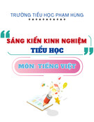 Sáng kiến kinh nghiệm Tiểu học: Giải pháp rèn đọc đúng và bước đầu luyện đọc diễn cảm cho học sinh lớp 4B và 4D trường Tiểu học Phạm Hùng