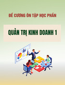 Đề cương chi tiết học phần Quản trị kinh doanh 1 - Trường Đại học Kinh tế Quốc dân