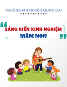 Sáng kiến kinh nghiệm Mầm non: Một số biện pháp nâng cao hiệu quả giáo dục lấy trẻ làm trung tâm cho trẻ 5-6 tuổi tại lớp 5 tuổi A1 trường mầm non Huyện Quốc Oai