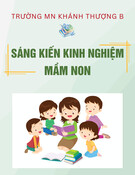 Sáng kiến kinh nghiệm Mầm non: Một số giải pháp giáo dục kỹ năng tự bảo vệ bản thân  cho trẻ 3- 4 tuổi tại trường Mầm non