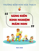 Sáng kiến kinh nghiệm Mầm non: Một số biện pháp giúp trẻ 4 - 5 tuổi mạnh dạn, tự tin  trong các hoạt động ở trường mầm non