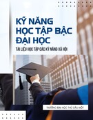 Tài liệu học tập các kỹ năng xã hội - Môn: Kỹ năng học tập bậc đại học