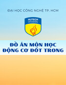 Đồ án môn học động cơ đốt trong: Thiết kê mô phỏng hệ thống làm mát trong động cơ đốt trong