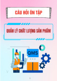 Câu hỏi ôn tập Quản lý chất lượng sản phẩm