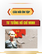 Câu hỏi ôn tập môn học Tư tưởng Hồ Chí Minh