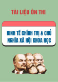 Tài liệu ôn thi Kinh tế chính trị & Chủ nghĩa xã hội khoa học
