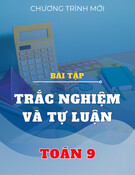 Bài tập trắc nghiệm và tự luận Toán 9 - Chương trình mới