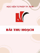 Bài thu hoạch diễn án: Kỹ năng của Luật sư trong giải quyết các vụ án dân sự