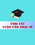 Tóm tắt Luận văn Thạc sĩ: Nghiên cứu hành vi tiêu dùng xanh của thế hệ Z tại các thành phố lớn ở Việt Nam