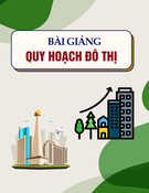 Bài giảng Quy hoạch đô thị - TS. Phạm Đức Thanh