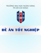 Đề án tốt nghiệp: Nâng cao hiệu quả cho vay tiêu dùng tại Ngân hàng Thương mại Cổ phần Công thương Việt Nam – Chi nhánh 6 TpHCM
