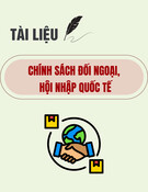 Chính sách đối ngoại, hội nhập quốc tế
