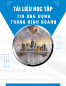 Tài liệu học tập Tin ứng dụng trong kinh doanh