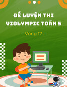 Đề luyện thi Violympic Toán 5 - Vòng 17