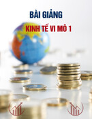 Bài giảng Kinh tế vi mô 1 - Trường Đại học Tây Nguyên