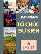 Bài giảng Tổ chức sự kiện - ThS. Nguyễn Minh Hiền