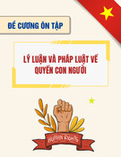 Đề cương ôn tập Lý luận và pháp luật về Quyền con người