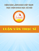 Luận văn Thạc sĩ: Tiểu thuyết của Đỗ Phấn từ góc nhìn sinh thái