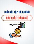 Xác suất thống kê (Giải bài tập đề cương)