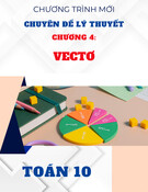 Chuyên đề lý thuyết Toán 10 - Chương 4: Vectơ