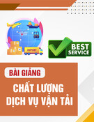 Bài giảng Chất lượng dịch vụ vận tải: Chương 2 -  Quản lý chất lượng sản phẩm, dịch vụ
