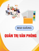 Bài giảng Quản trị văn phòng: Chương 4 - Nghiệp vụ văn phòng